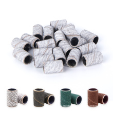 120# 240# Medium Fine Coarse White Zebra Nail Sanding Bands For Nail Drill Bits